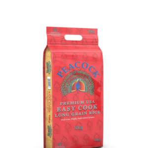PEACOCK EASY COOK RICE 10KG